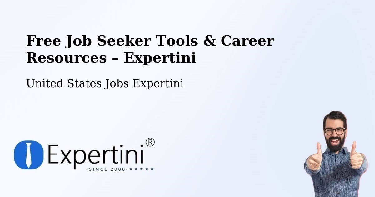 Free Job Seeker Tools & Career Resources – Fish Hawk - Fish Hawk, United States Jobs Expertini